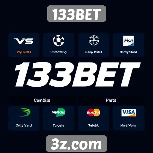 Métodos de pagamento disponíveis no 133BET